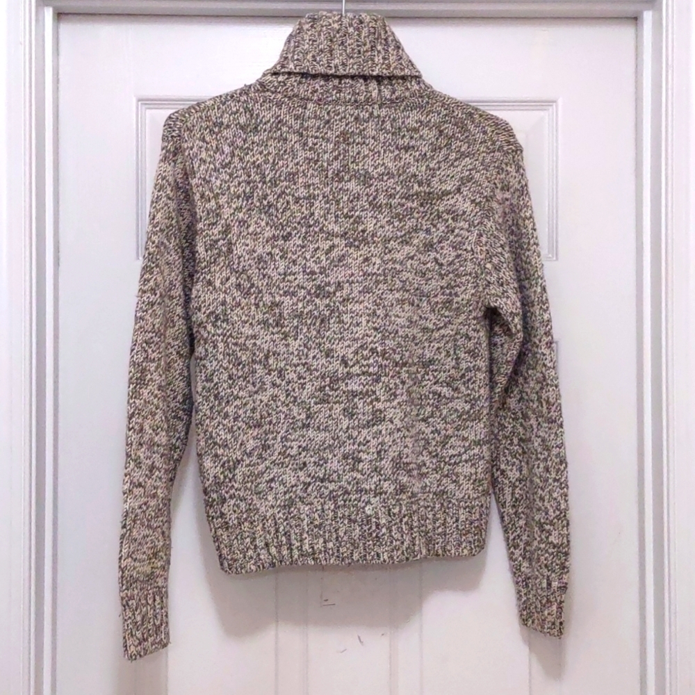 Dress Barn Zippered Tan Sweater Size L - Picture 3 of 6